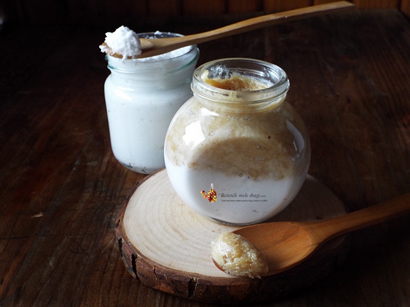 unt de arahide si unt de cocos