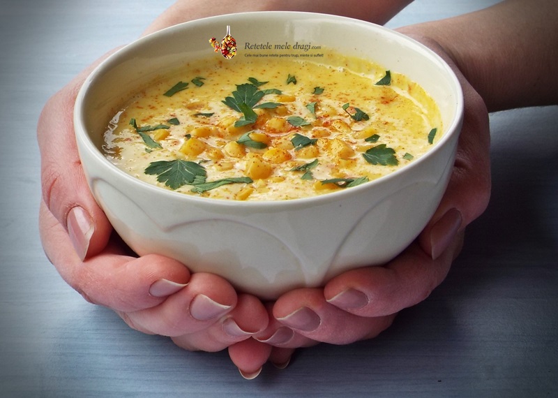 supa crema de porumb cu caju (chowder)3