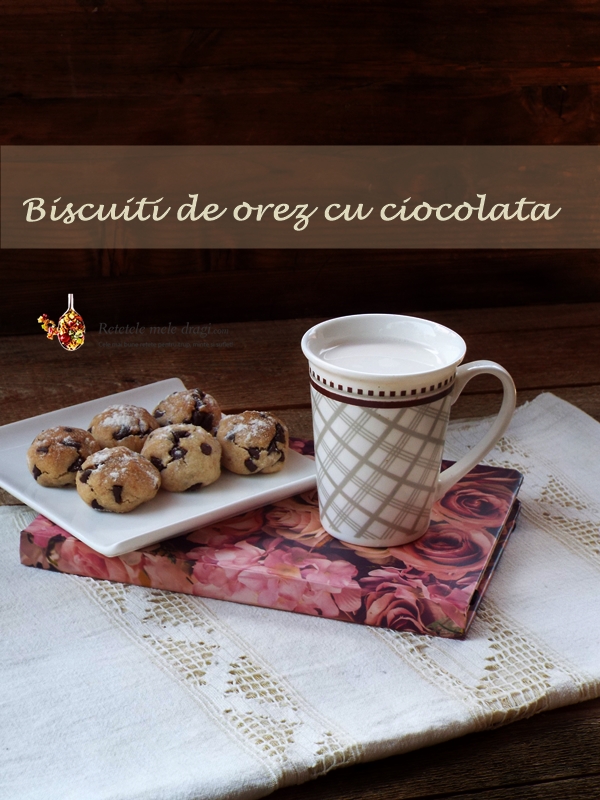 biscuiti de orez cu ciocolata
