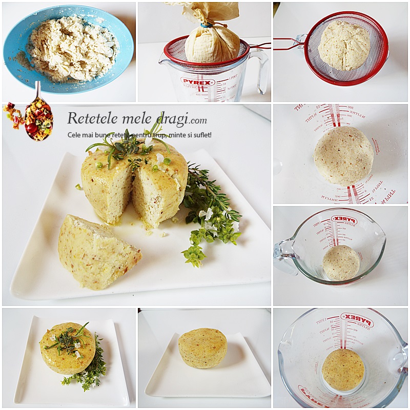 branza de migdale coapta, cu ulei aromatizat 2
