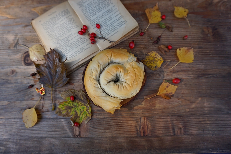 Placinta de post cu dovleac, morcov si nuci