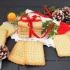 biscuiti fragezi cu unt Spekulatius dreptunghiuari