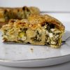 Placinta cu spanac si feta spanakopita cu foi facute in casa